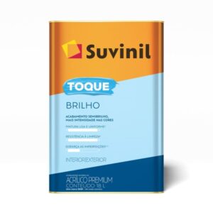 Tinta Acrílica Toque Semi-brilho Branco 18 L Suvinil